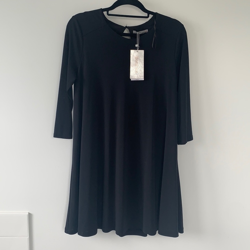 Bershka 3/4 Sleeve Mini Dress